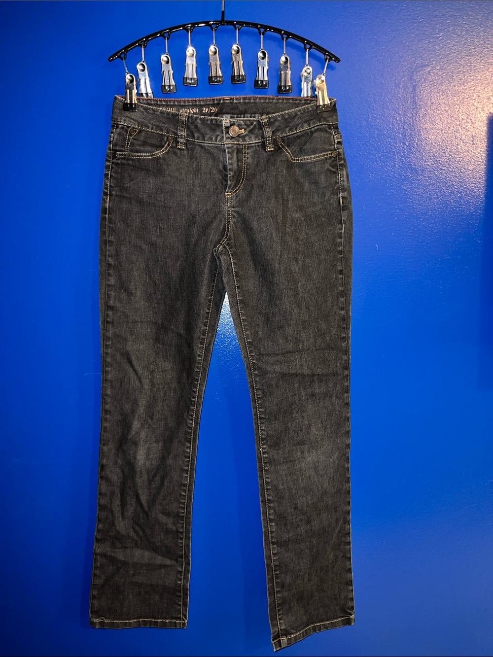 Talbots Dark Wash Straight Leg Jeans